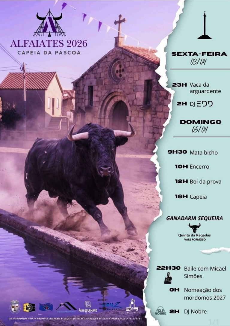 Alfaiates prepara-se para a tradicional Capeia da Páscoa 2026